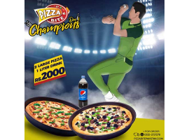 Pizza Bite Champions World Cup Deal 2 For Rs.2000/-